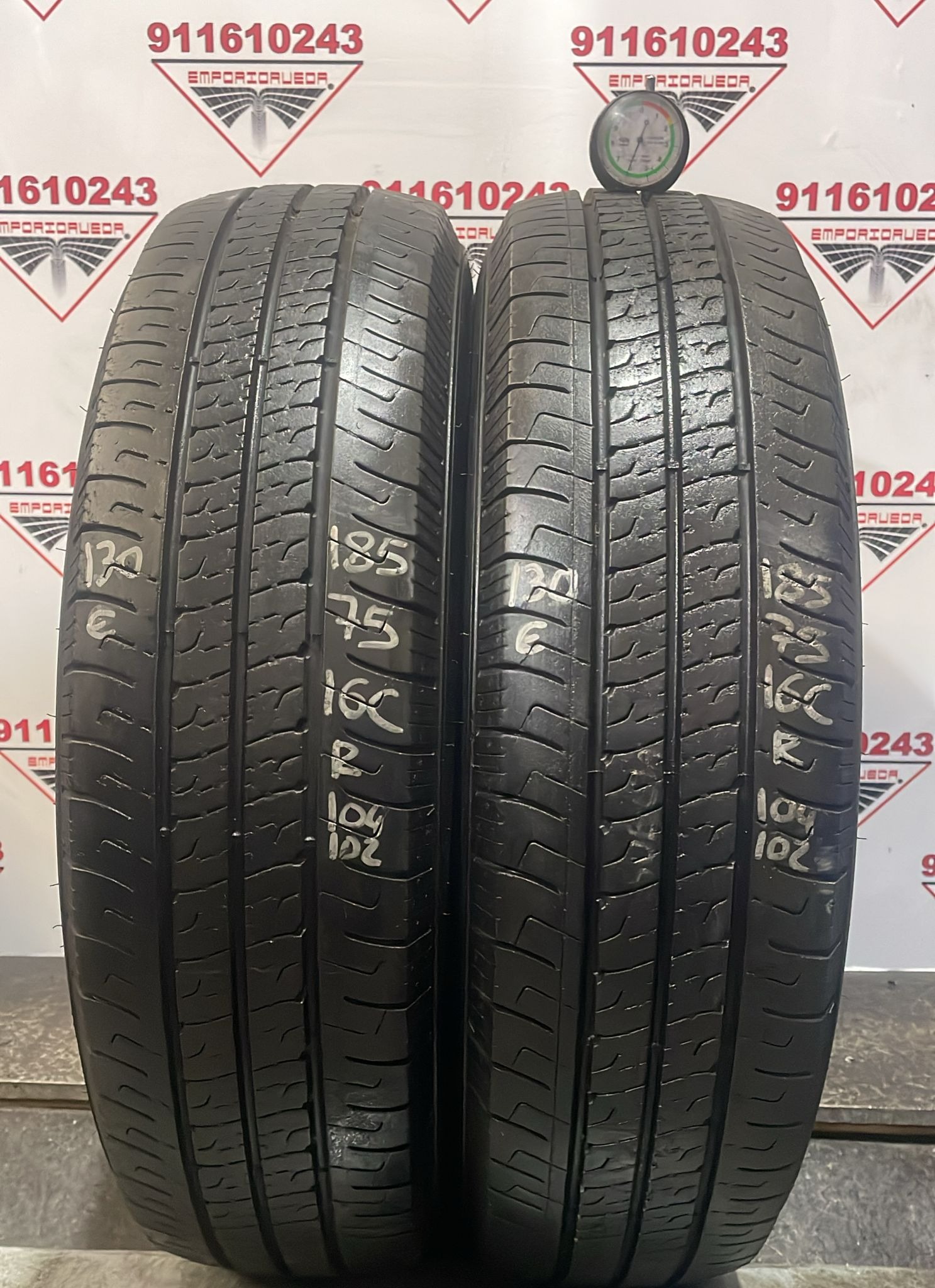 SAVA  USADO  185/75 R16C 104/102 R
